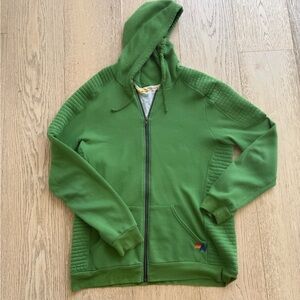 Green Aviator Nation Hoodie Zipup